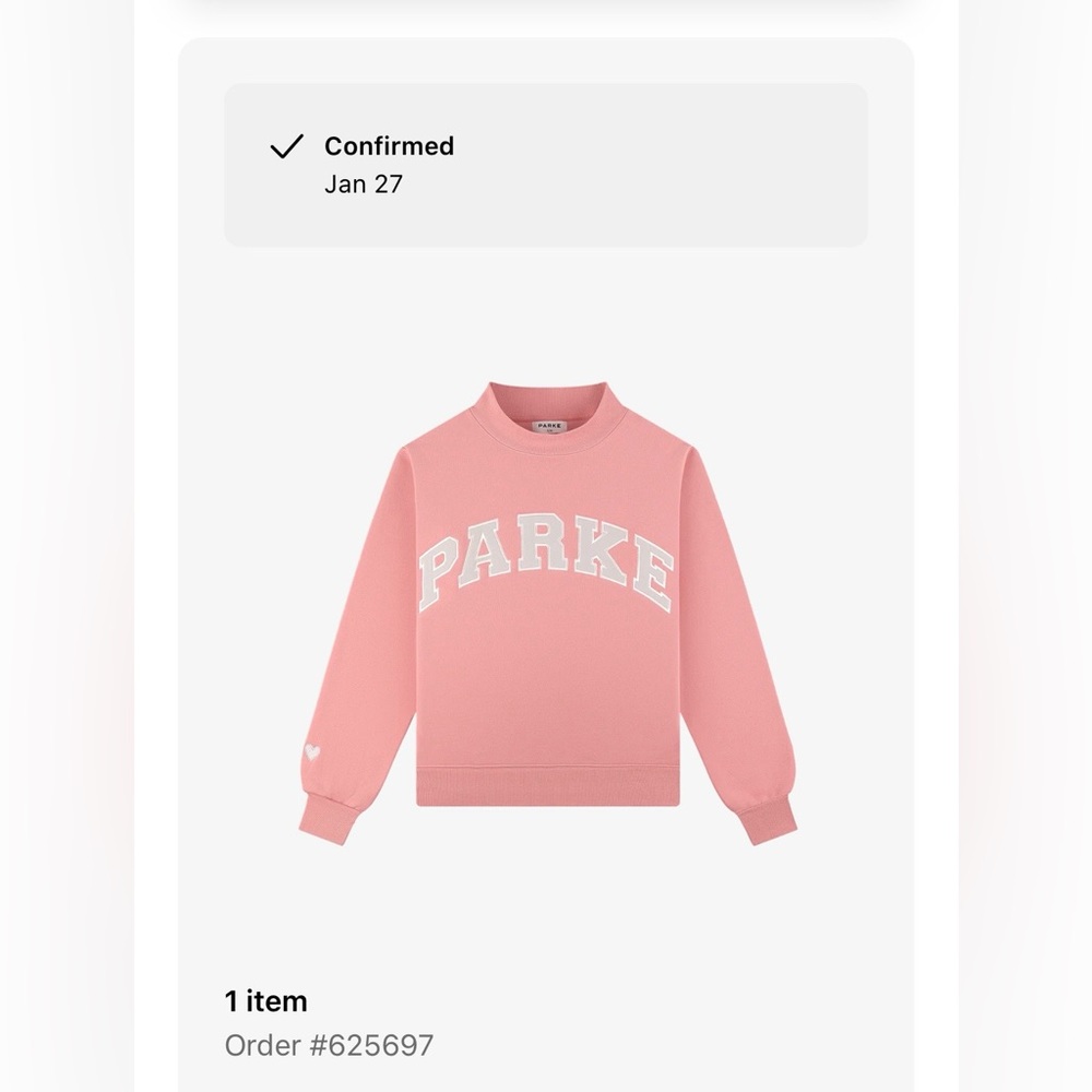 PARKE VALENTINES DAY MOCKNECK - Picture 3 of 3